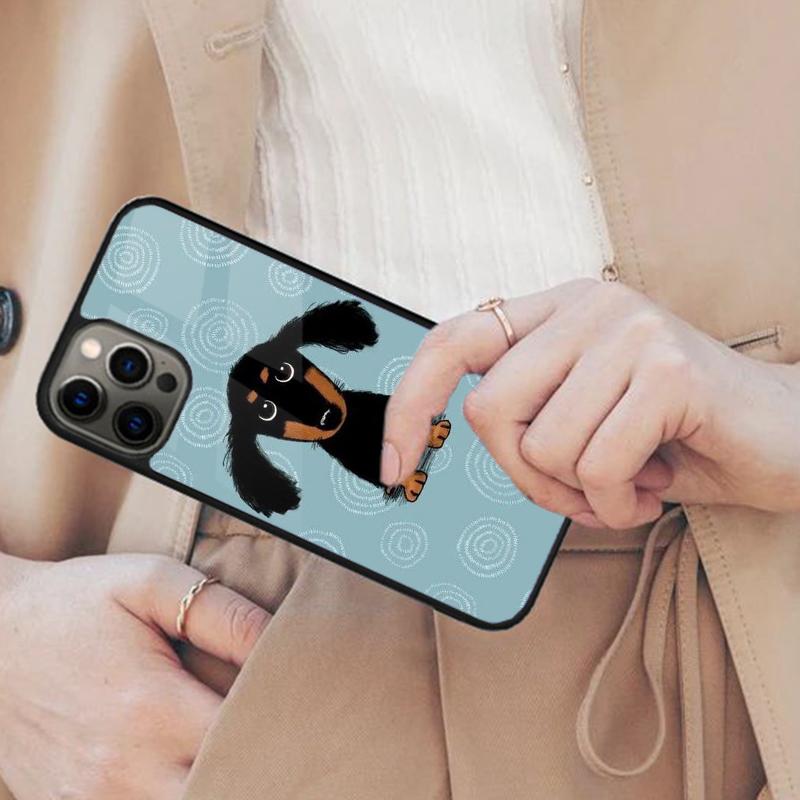 Dachshund Dog Magnetic Phone Case For APPLE iPhone 17 Air 16 14 13 12 Pro Max 15 Plus Wireless Charge With MagSafe Cover
