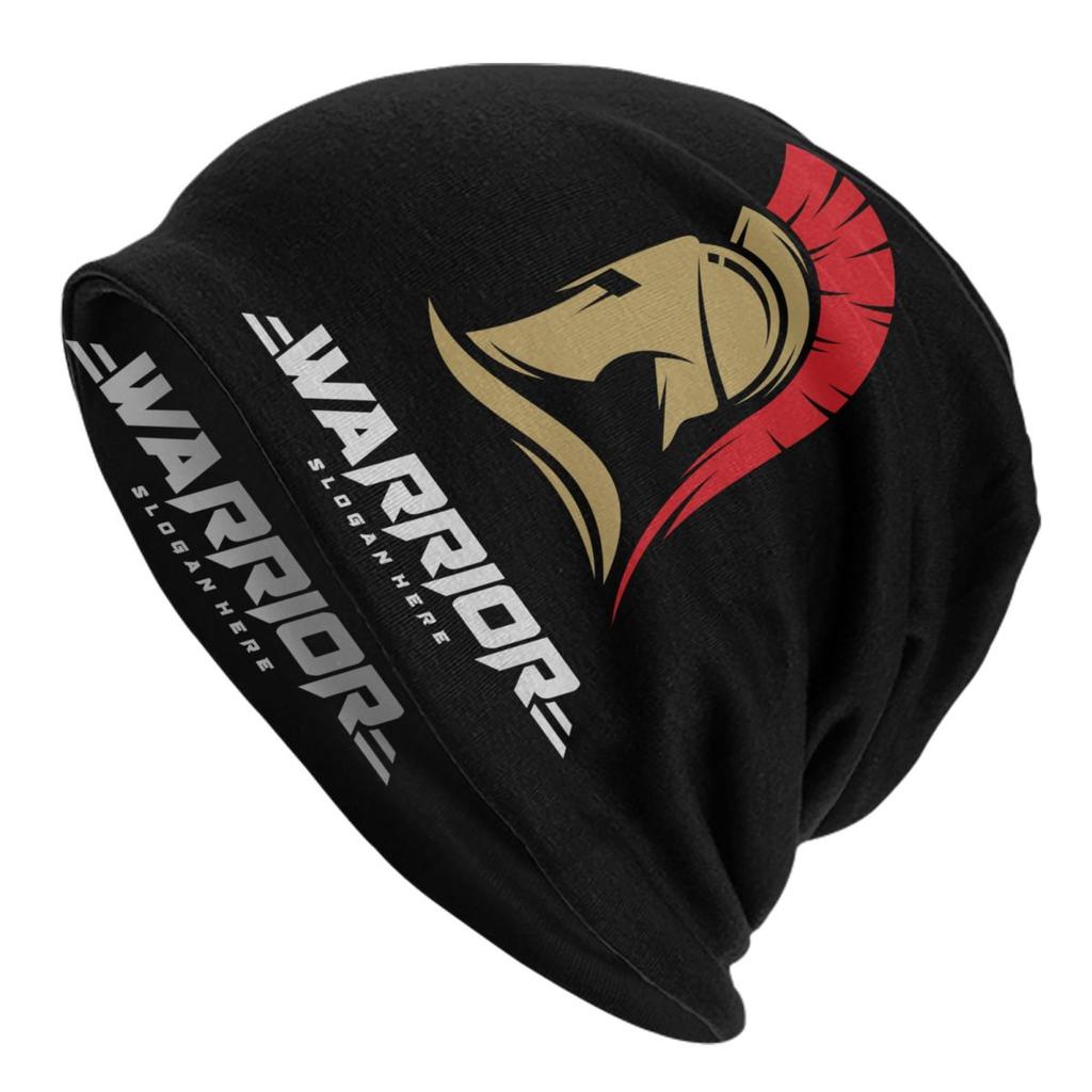 Custom Warrior Of Sparta Beanie Cap Unisex Winter Bonnet Homme Knitted Hats Cool Outdoor Ski Spartan Skullies Beanies Caps