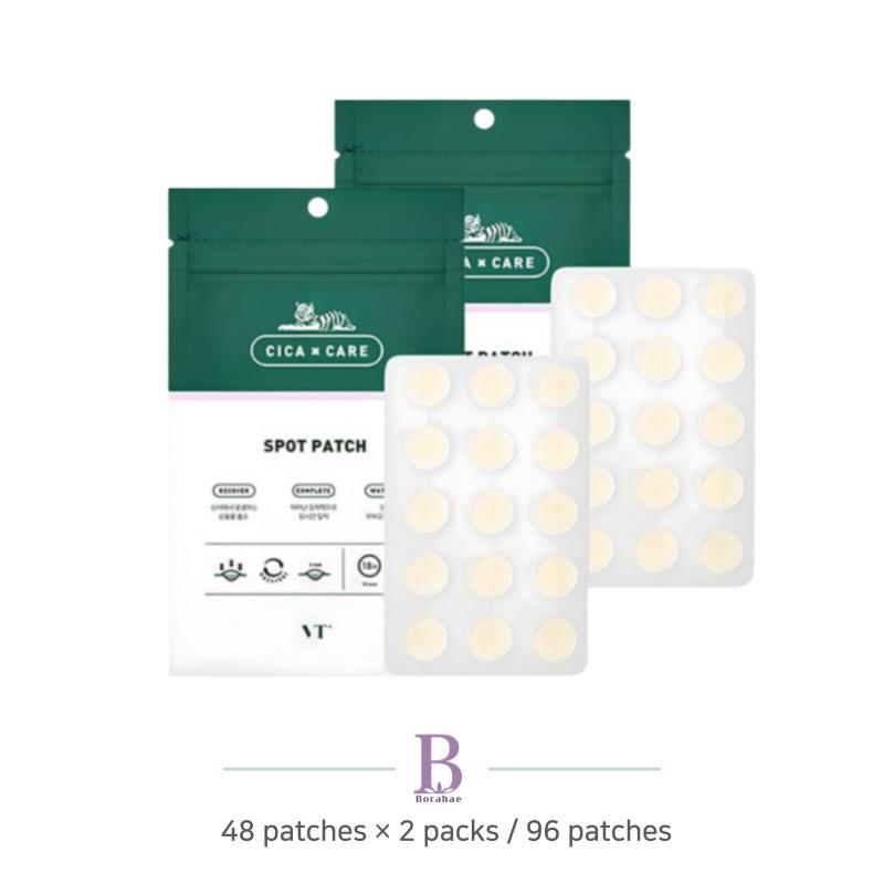 

VT COSMETICS Cica точечные патчи 48 штук (2 упаковки / 3 упаковки) 48 Patches x 2