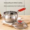 Thickened Stainless Steel Induction-Safe Milk & Soup Pot for Gas Stoves