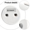 EU--Plug Adapter Plastic Grounding Socket Grounding Anti-static Wall Plate Sockets For Earthing Socket Travel Adapter