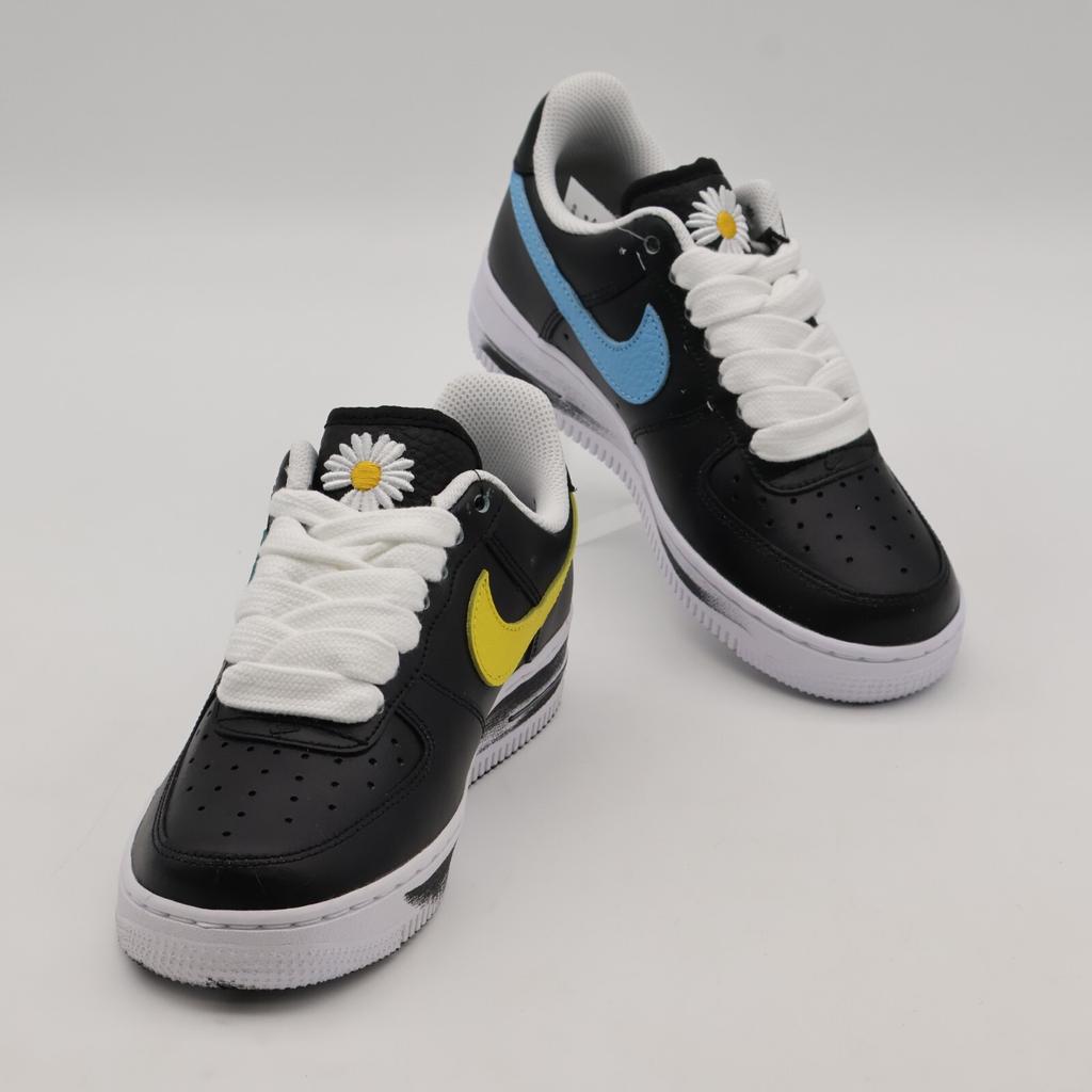 AQ3692-004 PEACEMINUSONE Nike Air Force 1 Low '07 Para-Noise 3.0 Negro (de los hombres)