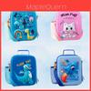 Borsa Portabottiglia d'Acqua in Eva per Bambini con Stampe di Animali Cartoni Animati per Uso Scolastico