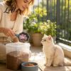 Portable Feeding Utensils 3D Printed Cute Paw Print Pet Food Scoop Measuring Spoon for Cats Precise Portion Control & Dogs Scooper Gift Lovers
