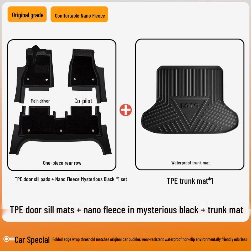 2026 Dongfeng Honda CRV TPE Waterproof Full Coverage Floor Mats