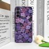 Flowers Printing Beautiful Floral Fragments Silicone Phone Case for Samsung Galaxy S25 S24 S23 Ultra S22 Plus S21 FE Soft Cover