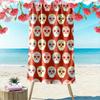 Buntes Zucker Schädel Muster Handtuch Strandtuch schnelltrocknend für Reise Outdoor Sport Joggen Strand und Schwimmen