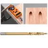Oblique Hole Twist Drill Bit Woodworking Punching Positioner Tools for Hardwood 9.5mm