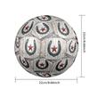 Western Texas Star Indoor Soccer Ball Size 5 Colorful All Ages Machine Stitched PVC Competition Ready Durable High-Bounce