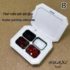 2025 Gel Nail Art: 4 Colors - Gradient Blush, Black, White, Red with Fine Glitter & Iridescent Platinum. High Saturation Painting Gel.
