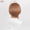 Anime Cosplay Wig Sakura Kinomoto Cosplay Wig 46cm Short Women Girl Cosply Wig Heat Resistant Synthetic Hair