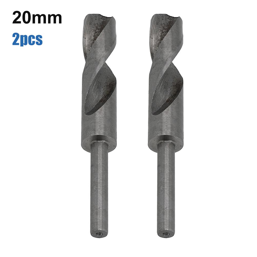 HSS Reduced Shank Drill Bit 14mm Diameter Round Shank High Speed Steel for Effective Material Processing and Drilling