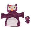 Hand Puppet Parent Child Interaction Plush Cartoon Animal Owl Hand Puppet Toy Doll