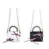 Elegant Mini Chain Bag with Exquisite Bow Decoration Shoulder Bags for Formal