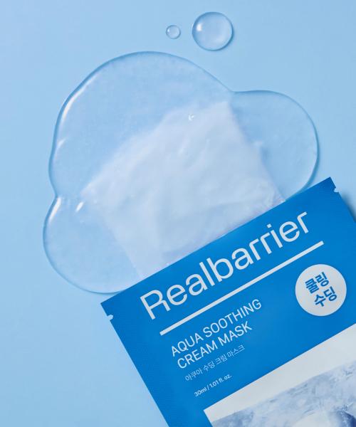 Real Barrier Aqua Soothing Cream Mask 10ea
