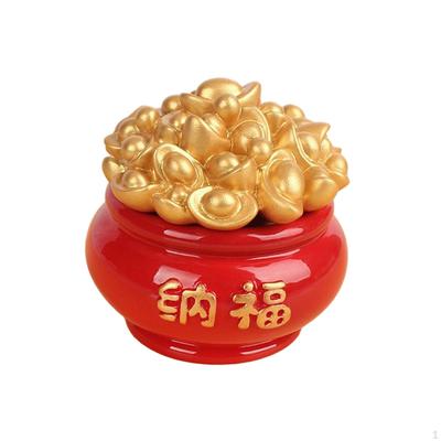 Chinese Year Car Dashboard Decoration Figurine Elegant Home