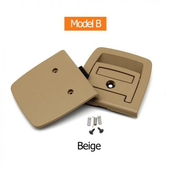 Car Rear Trunk Luggage Tail Cover Mat Floor Carpet Handle Latch Button TailCover