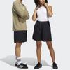 Adidas Solid Color Loose Casual Shorts Unisex Bottoms Black HA1290