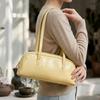 New Fashionable Tote Bag, Simple and Versatile Shoulder Bag, with Fixed Long Shoulder Strap and Zipper Closure, Perfect for Parties, Travel, and