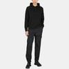 Stone Island Logo Patch Hoodie Black Men Tops 781562160-V0029