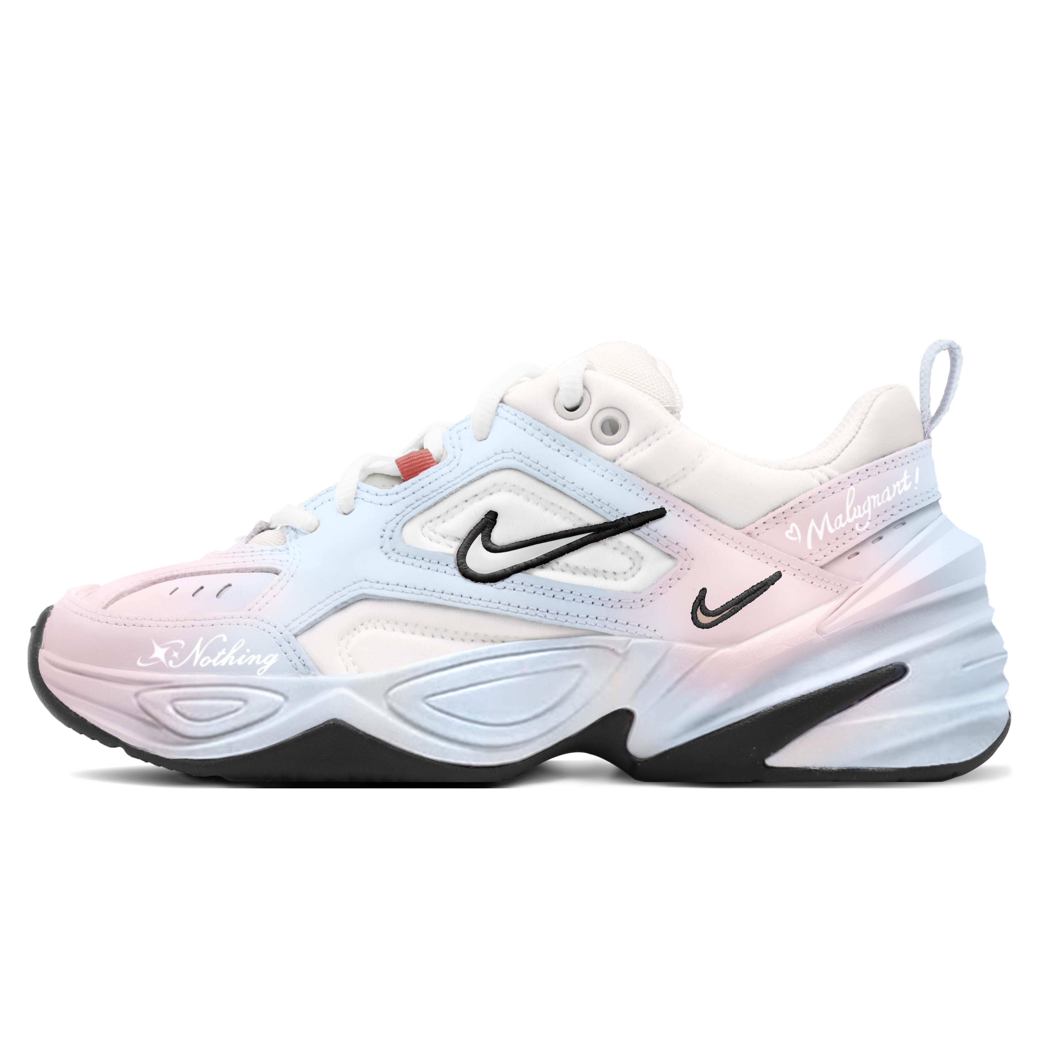 

Nike M2K Tekno Black Powder Era Top Grain Cow Leather Cushioning Slip Resistant Cushioning Slip Resistant Low top BQ3378-100(Team404-) 38