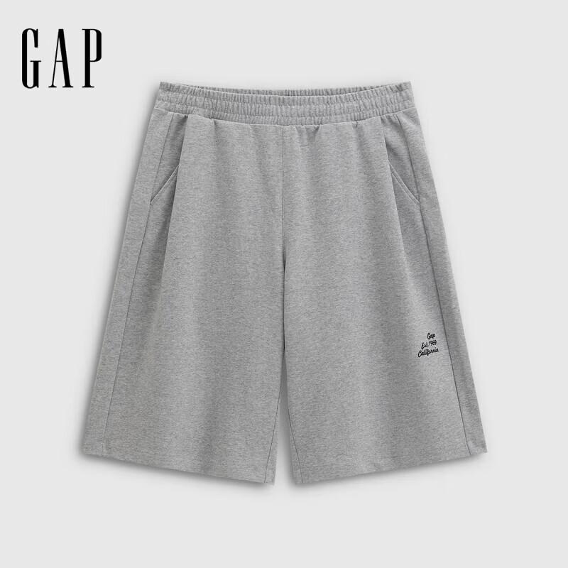GAP Men s Logo Embroidered Terry Cropped Knit Pants 185/92A