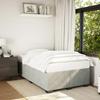 VidaXL Bed Frames Without Mattress Light Grey 120x190 Cm Velvet 3284619
