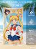 Anime Magical Girl Winged Beach Towel Soft Quick Dry Breathable Lightweight Comfortable Towel Travel Pool Summer Essentials