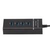 USB Hub 4 Port High Speed Propagation Protect Safety Compact Design USB 3.0 Adapter