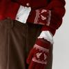 DEPOUND Holiday Knit Gloves - Red