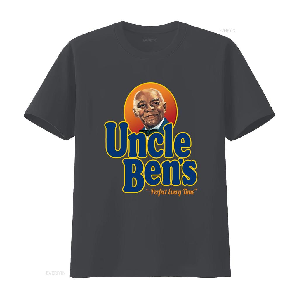 Uncle Bens Rice Food Cooking T Shirt Cute Hipster All Match Perfect Every Time Vintage Washed Soft Top For Everyday Wear