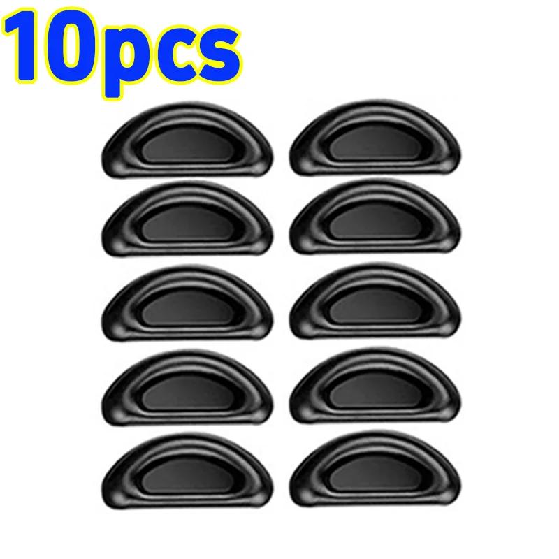 Schwarze Anti-Rutsch-Brillen-Nasenpads Silikon Klar Weich Selbstklebend Nasenhalter Unsichtbare Brille Luftpolster Nasenpads