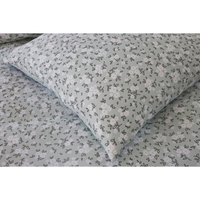 Housse de couette + taies gaze de coton 220 x 240 cm Edane