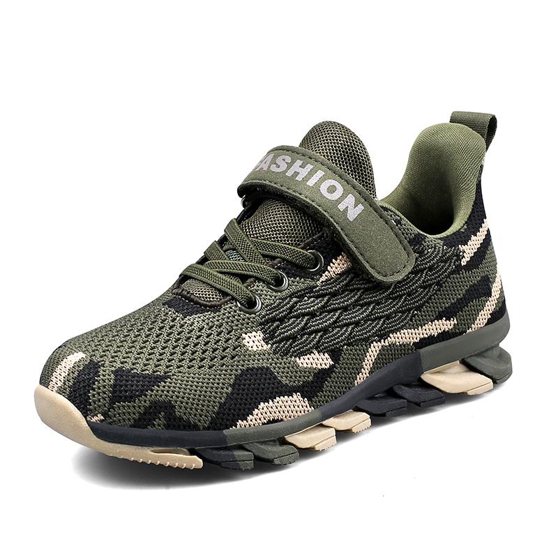 Kids Fashion Sneakers For Boys Girls Tennis Shoes Breathable Sports Running Shoes Children Casual Camouflage Walking Shoes