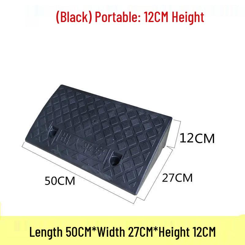 Plastic Car Curb Ramp Threshold Mat for Road Climbing