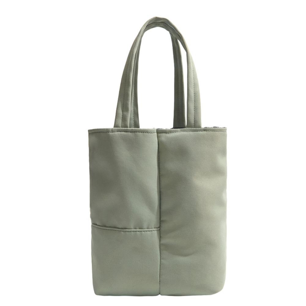 Portable Water Cup Bag Layered Lunch Box Bag Simple Storage Bag Girls