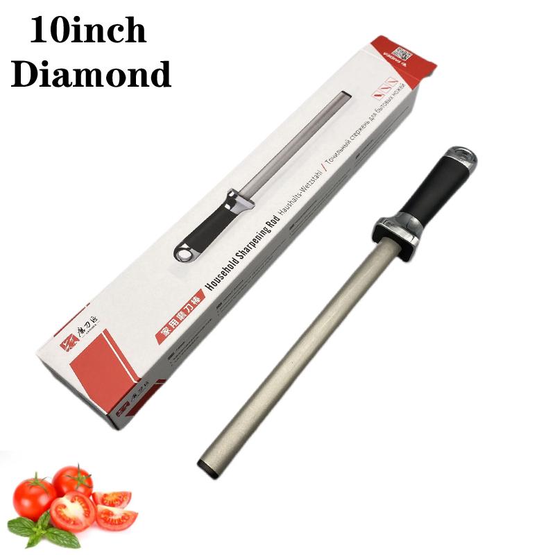 TAIDEA TG200612inch Knife sharpener rod Ceramics Kitchen knife tool sharpening steel Fast sharping Grind Non-slip design musat sharpener