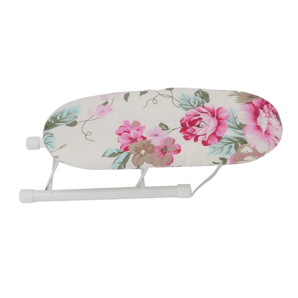 Tabletop Ironing Board Heat Resistant Foldable Portable Mini Ironing Board Clothes Ironing Accessories for Home Travel