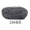 100% Polyester Chenille DIY Crochet Scarf and Shoes Hand-Made with Dye Pattern Use for Weaving Features Violet Bear Hook