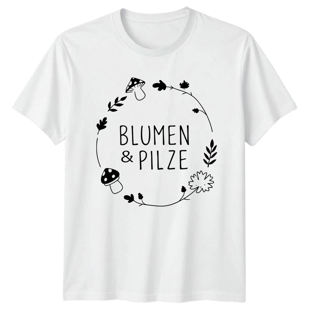 BluUnisex Pilze Unisexs TShirt Mushroom Foraging Nature Gift For Her S