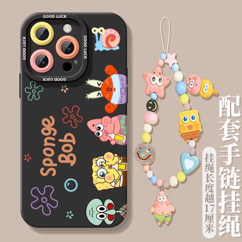 SpongeBob SquarePants iPhone11 Mobile Phone Protective Case New Apple 11promax Silicone 11pro High-end Female