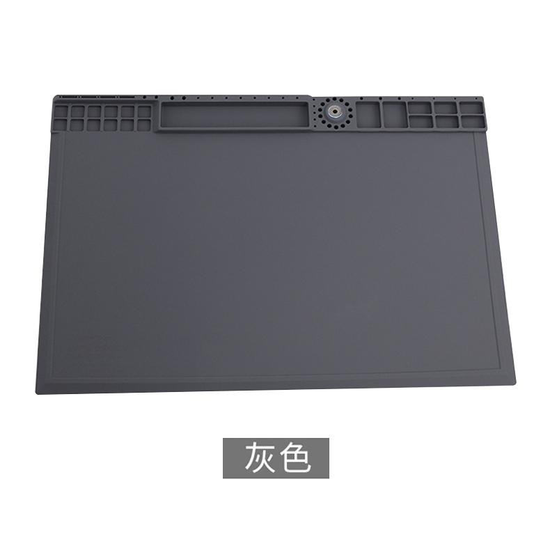 Heat-resistant Magnetic Silicone Mat Heat Gun BGA Welding Insulation Repair Pad for Soldering Station Rework Platform