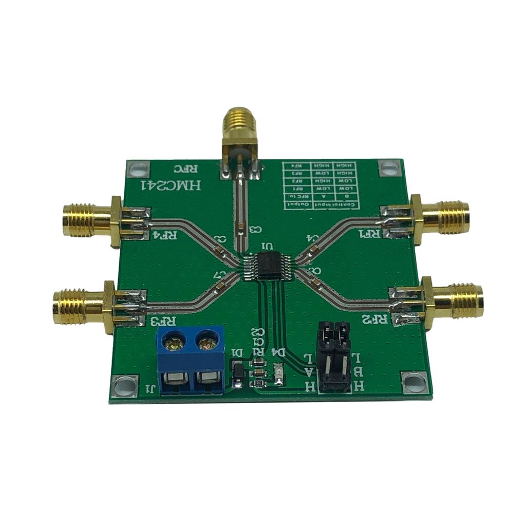 2pcs DC-3.5 GHz RF Single Pole Four Throw Switch, Band Switching, RF Switch Wireless Module HMC241