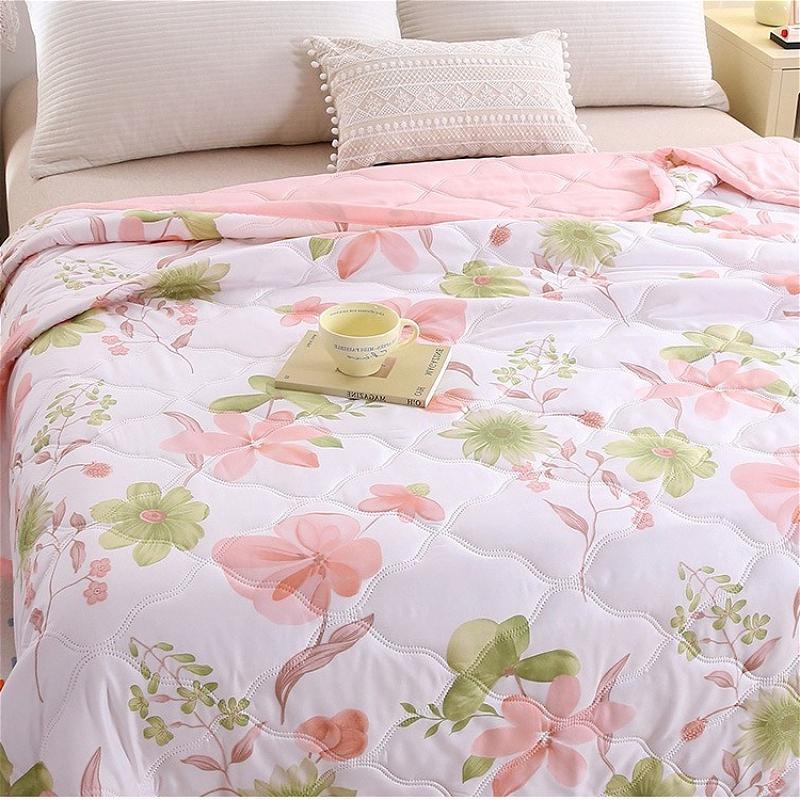 Skin-friendly Air-conditioning Quilt Single Double Summer Cool Quilt Spring and Autumn Thin Quilt
