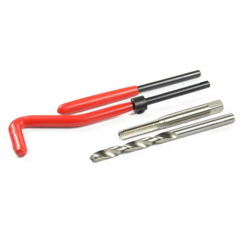 30 buc Car Pro Coil Instrument de găurit Kit de inserție pentru repararea filetului metric M5 M6 M8 pentru instrumente de reparare a șuruburilor auto Helicoil Bară grosieră