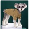 Vestiti per animali domestici con stampa di orsi adorabili per cani di piccola taglia, felpe con cappuccio invernali per cuccioli, scollo rotondo, felpa con cappuccio per chihuahua, abbigliamento morbido per gatti