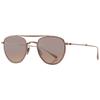 Mr. Leight Roku Ii S Smokey Pilot uniSex Titanium SunglaSSeS Ml4015 Bbz Pyr Smky 48