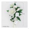 Artificial Flower Shoulder Corsage Cascading Floral Elegant for Bridesmaids, Prom
