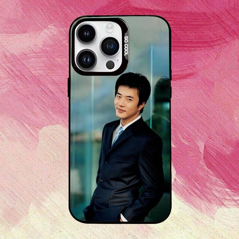 

Walking hormone K-Kwon S-Sang wooS Phone Case For iPhone 17,16,15,14,13,12,11 Plus,Pro Max,XS,Colorful Silver Black Cover iPhone12PROMAX