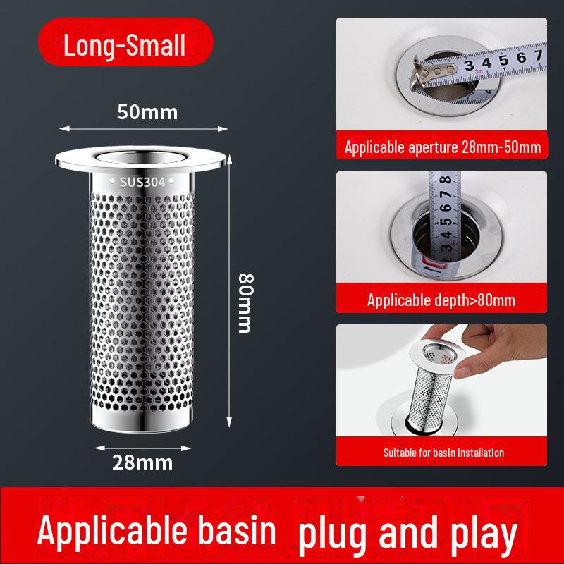 304 Stainless Steel Deodorizing Floor Drain Cover and Filter